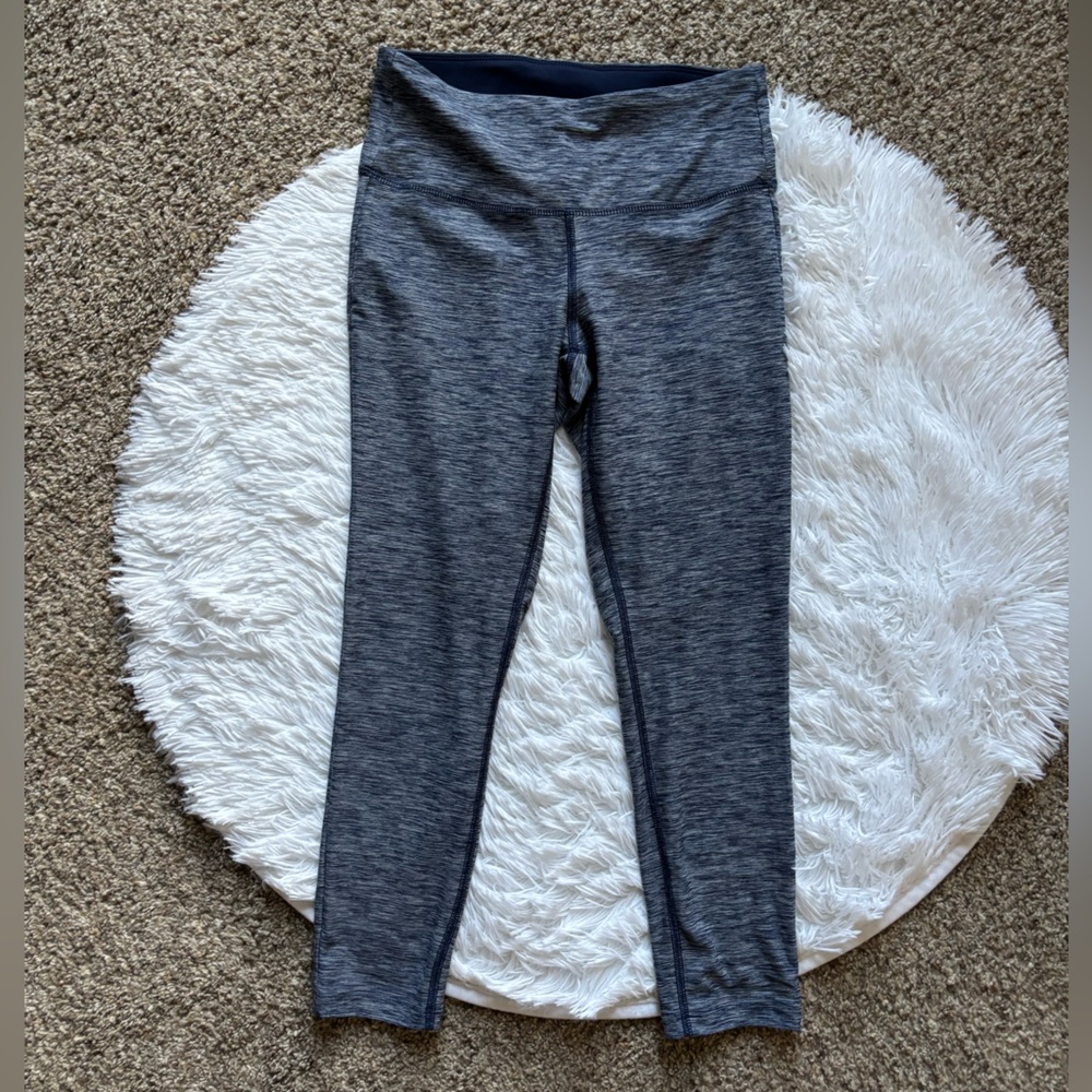 New Balance Crop Leggings Blue Womens Size Small‎